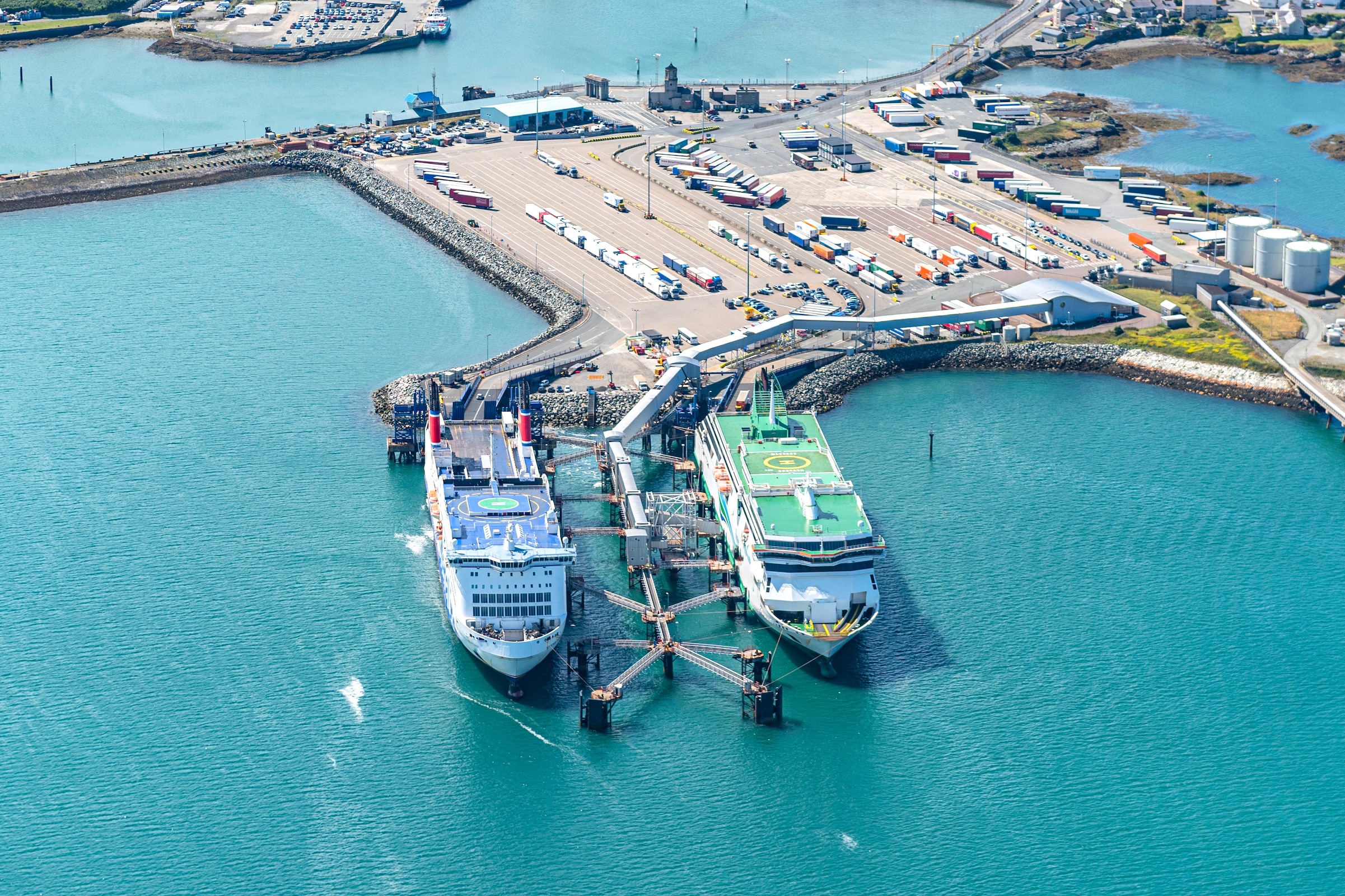 Fähre Holyhead - Dublin auf der Irischen See